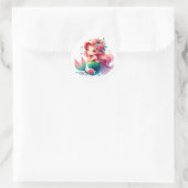 Schattigee Kleurrijke Zeemeermin Stickers (Tas)