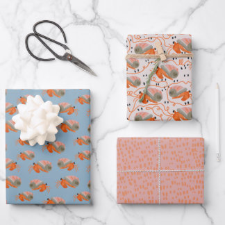 Schattigee Kluizenkrab Wrapping Paper Collectie