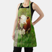 Schattigee Knuffelige Koe 4Caryn All-Over Print Sc Schort (Insitu)