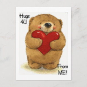 Schattigee knuffels voor jou Valentijn Teddy Feestdagenkaart