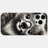 Schattigee Koala Beer Illustratie op getextureerd  Case-Mate iPhone Case (Achterkant (horizontaal))