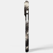 Schattigee Koala Beer Illustratie op getextureerd  Case-Mate iPhone Case (Achterkant / Links)