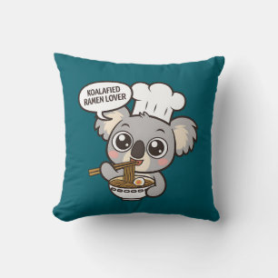 Schattigee Koala genieten van Ramen Kussen