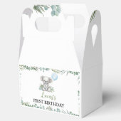 Schattigee Koala Greenery Boy Verjaardag Favoriete Bedankdoosjes (Geopend)