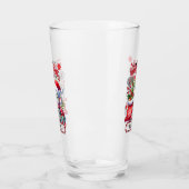 Schattigee Koala Kerstmis gepersonaliseerde naam Glas (Links)