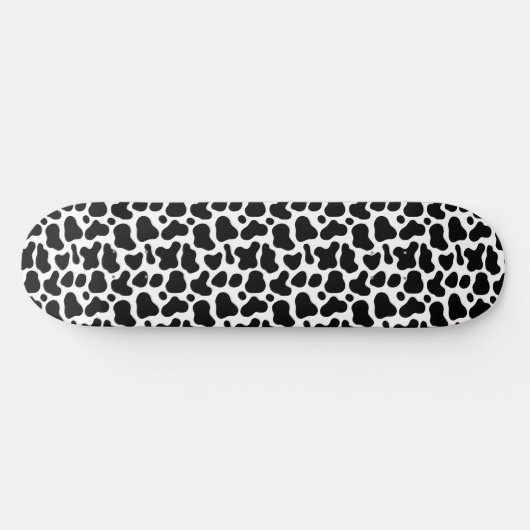 Schattigee Koe Dierenprint Skateboard (Horizontaal)