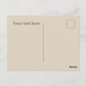 Schattigee koe Flowers Voeg bericht toe Briefkaart (Achterkant)