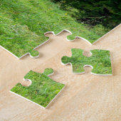 Schattigee koe in de wei, fotografie legpuzzel (Zijkant)