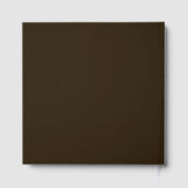 Schattigee koe Rustiek Boerderij Baby fotoboek aan Gastenboek (Achterkant)