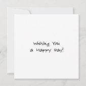 Schattigee koffie en bloemen grillig (Achterkant)