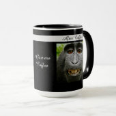 Schattigee koffiedieren mok (Voorkant rechts)