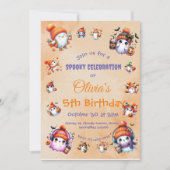 Schattigee Koffieliefhebber Ghost Nodig voor Kids Kaart (Voorkant)