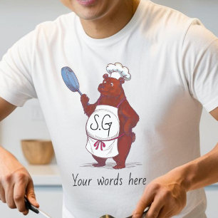 Schattigee koks Chef Beer t-shirt – Kookliefhebber