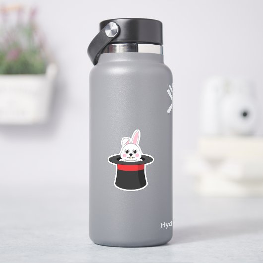 Schattigee konijn in Wizard Pet Sticker (HydroFlask)