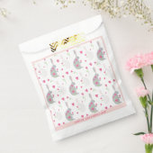 Schattigee konijnen. Bedankzakjes (Gezegeld)