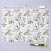 Schattigee  konijnenbloemen ontkoppeling tissuepapier (Craft)