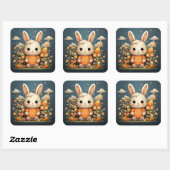 Schattigee konijntje sticker (Vel)