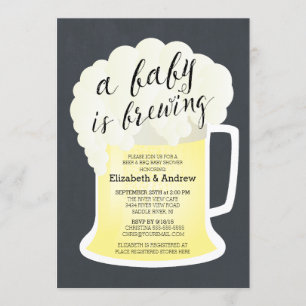 Schattigee Koppels Neutraal Baby shower Baby Brewi Kaart