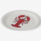 Schattigee Kreeft Nautisch strandpapier bord (Gekanteld)