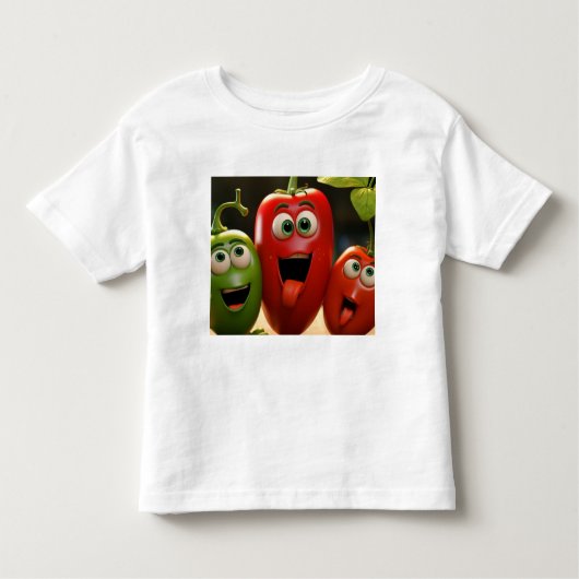 Schattigee kruising smart T-shirt. Kinder Shirts (Voorkant)
