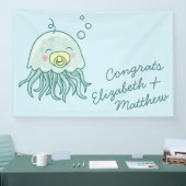 Schattigee kwal Baby shower Kawaii Spandoek (Beurs)