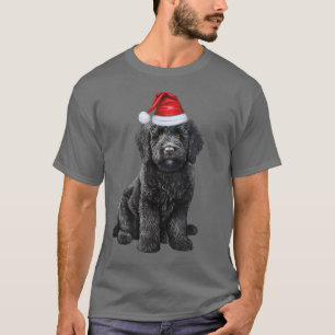 Schattigee Labradoodle Hondenliefhebber Funny Chri T-shirt