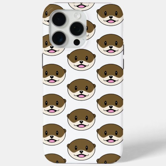 Schattigee lachende otter Case-Mate iPhone case (Achterkant)