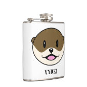 Schattigee lachende otter heupfles (Rechts)