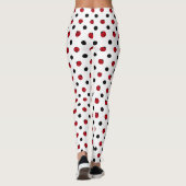 Schattigee Lady Bug en Polka Dots Leggings (Achterkant)