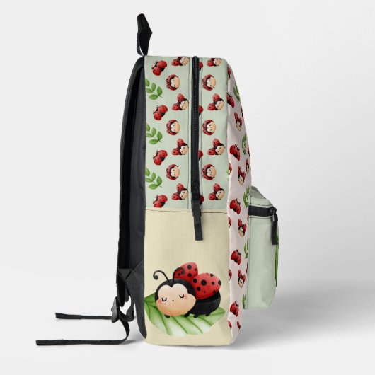 Schattigee LadyBug Pattern Kinder Rugzak (Links)