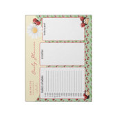 Schattigee LadyBugs Kinder Dagelijkse Planner Noti Notitieblok (Gedraaid)