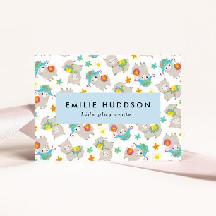 Schattigee lama's, Kinder Play Center, Activity Ce Visitekaartje