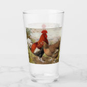 Schattigee  landhaan bril glas (Voorkant)