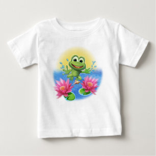 Schattigee Leapfrog Ruffle T shirt verjaardag gepe