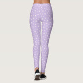 Schattigee Leggings | Stars Purples Leggings voor  (Achterkant)