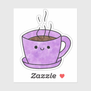 Schattigee lekkere koffie sticker