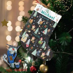 Schattigee lelijke trui kerstfeest kleine kerstsok