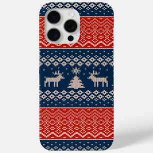 Schattigee lelijke trui Pattern Christmas iPhone 15 Pro Max Hoesje