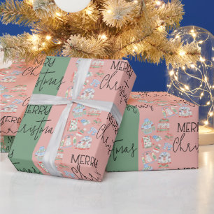 Schattigee lelijke trui vrolijk kerstcadeau cadeaupapier
