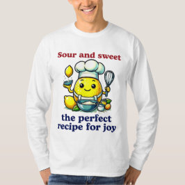 Schattigee Lemon Chef Bakken Joyful Delights T-shirt