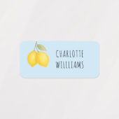 Schattigee Lemon Summer Terug naar School Kleding  Labels (Design 1)