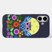 Schattigee lente Uil & aangepaste Naam Case-Mate iPhone Case (Achterkant (horizontaal))