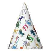 Schattigee Leo Zodiac Verjaardag Feesthoedjes (Rechts)