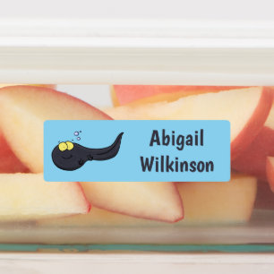 Schattigee leuke kikkervisje cartoon gepersonalise labels