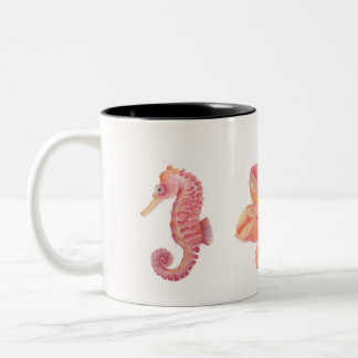 Schattigee leuke mokken! tweekleurige koffiemok