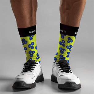 Schattigee leuke zomernaam Blueberry Modern Trendy Sokken