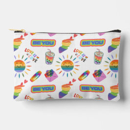 Schattigee LGBTQ + Pride Accessoires make-uptas Etui