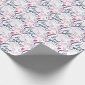 Schattigee liefde cadeaupapier (Hoek)