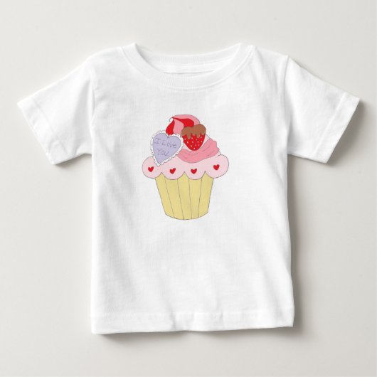 Schattigee Liefde Cupcake (Voorkant)