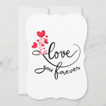 Schattigee liefde die je voor altijd personaliseer